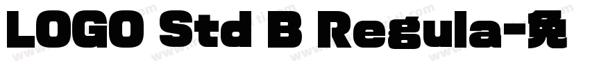 LOGO Std B Regula字体转换
